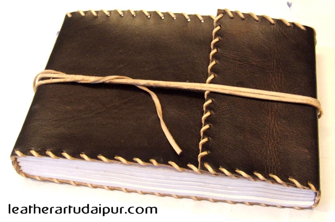 Art Leather Journal : Traditional Leather Notebook